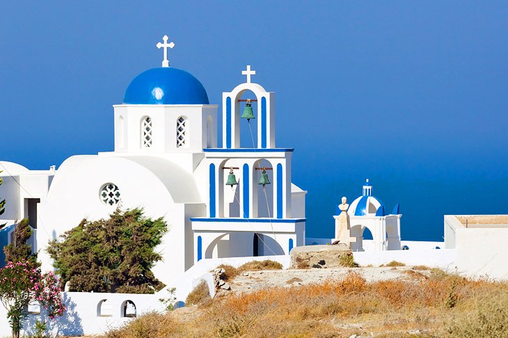 Weed in Santorini